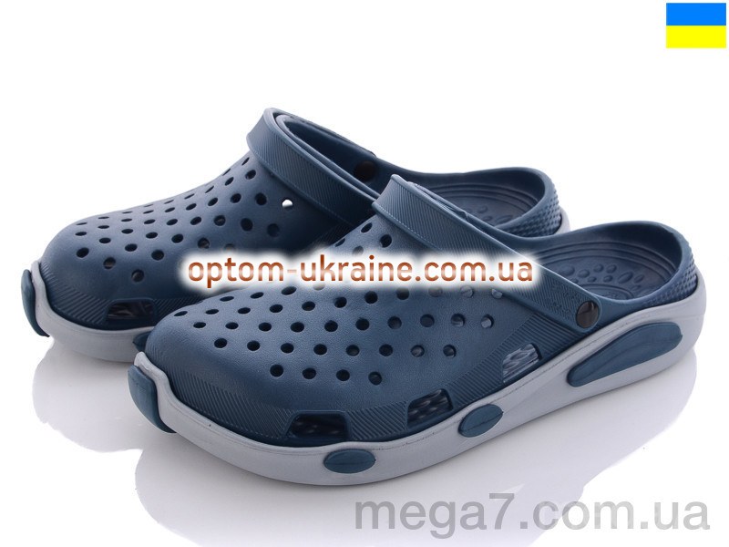 Кроксы, Vladimir оптом Кредо Украина ЕВА2090 сине-серый